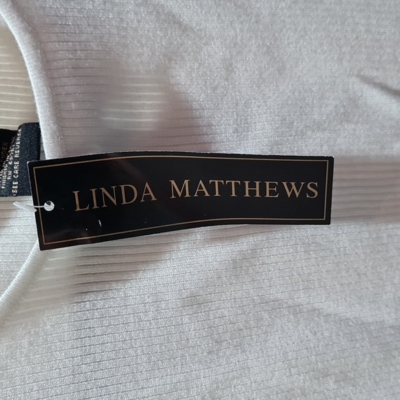 NWT LINDA MATTHEWS Ribbed Tank Top - Picture 9 of 11